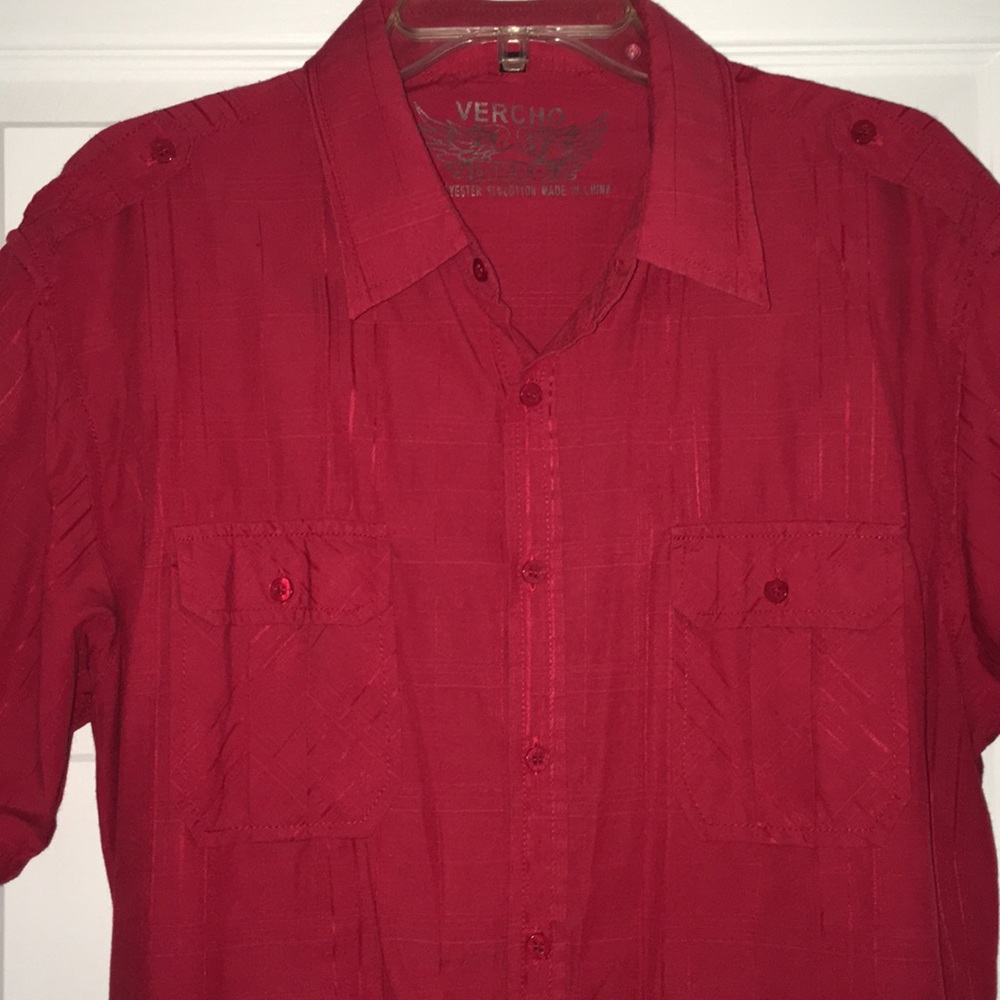 Men’s xl button down short sleeve shirt